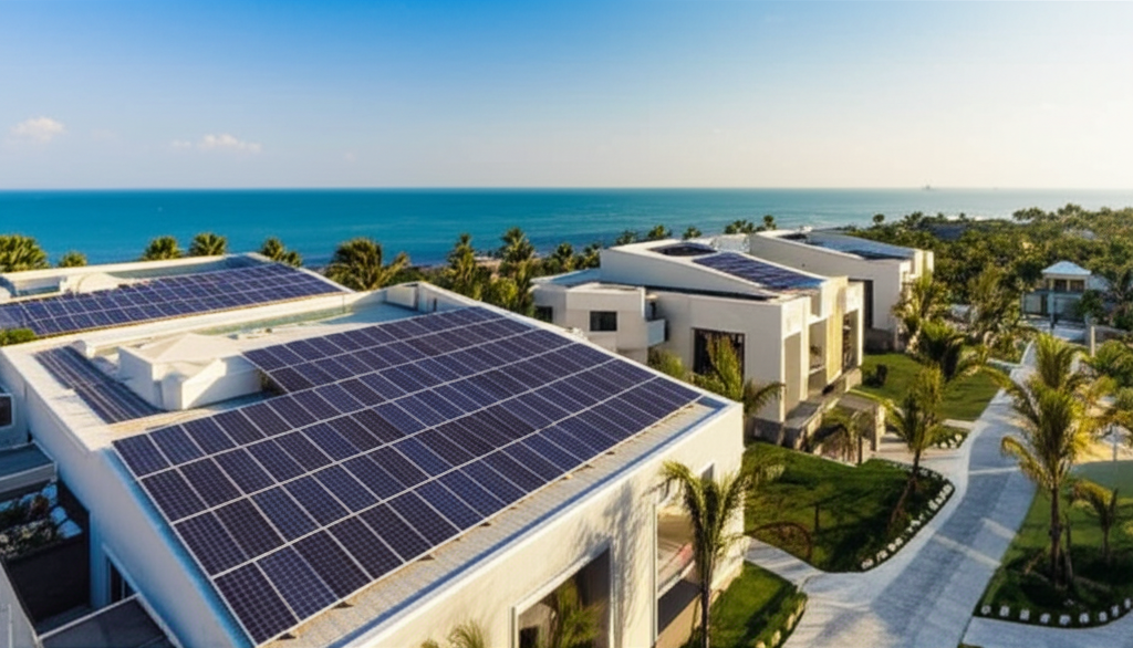Luxury Resort Solar Installation